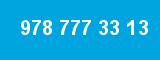 978 777 33 13
